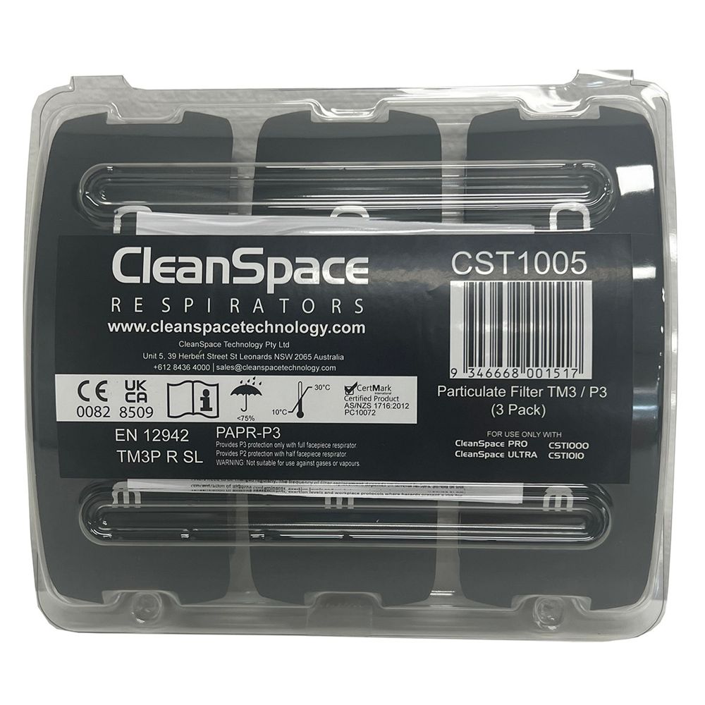 CleanSpace™ CST Particulate Standard TM3 P3 Filter (3pk)