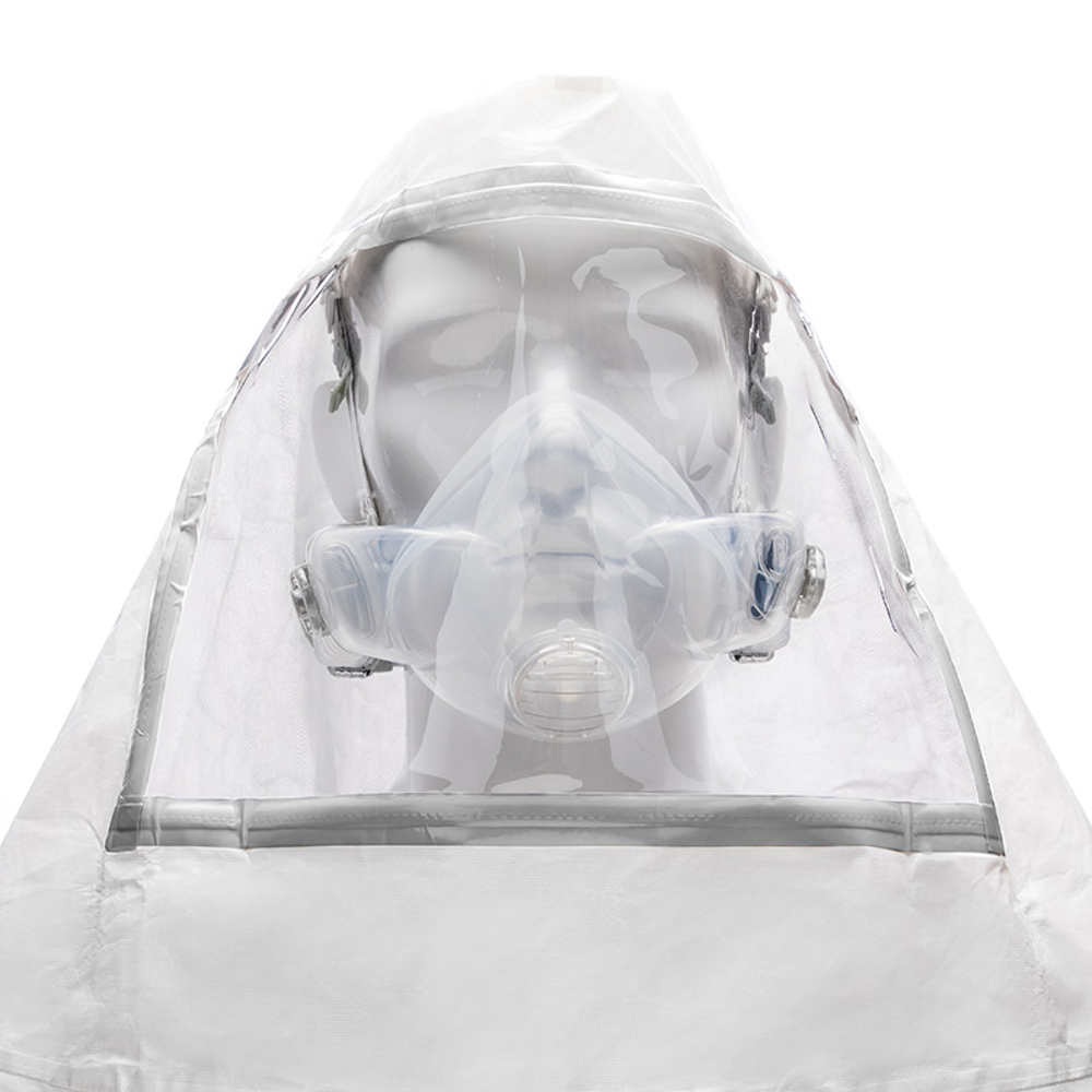 CleanSpace™ Hood with visor (Biohazard, Fluid/Blood Resistant) - single