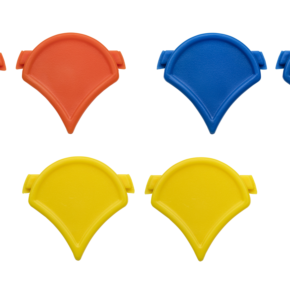 CleanSpace™ Mask ID badges (blue, green, rose) 10 pk