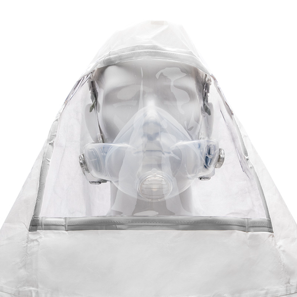 CleanSpace™ Hood with visor (Biohazard, Fluid/Blood Resistant) - single